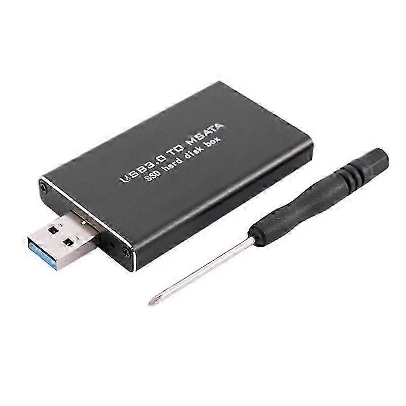 MSATA to USB USB 3.0 to MSATA SSD Enclosure USB3.0 to MSATA Case Hard Disk Adapter M2 SSD External
