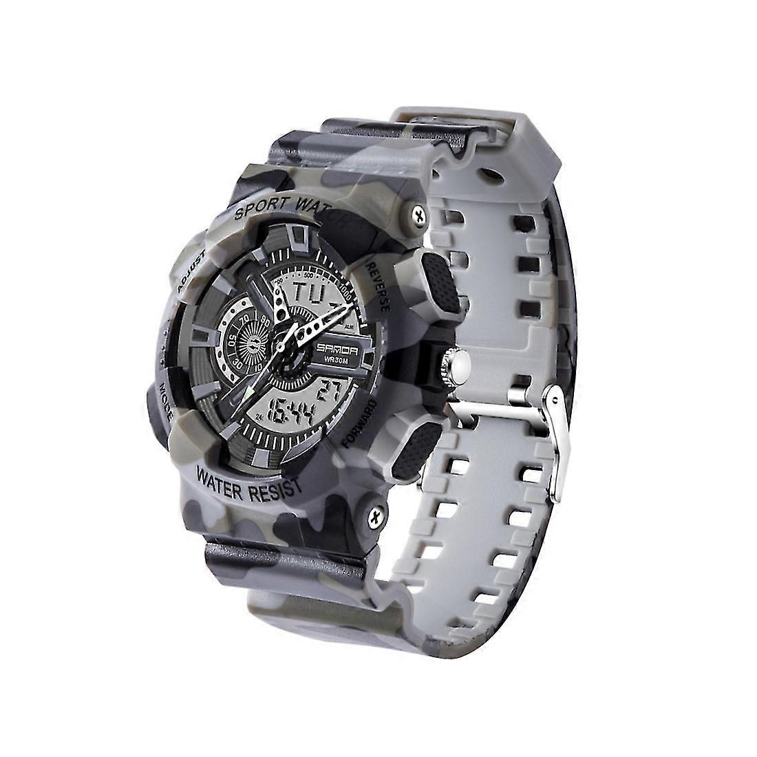 Digital Dual Movement Watch