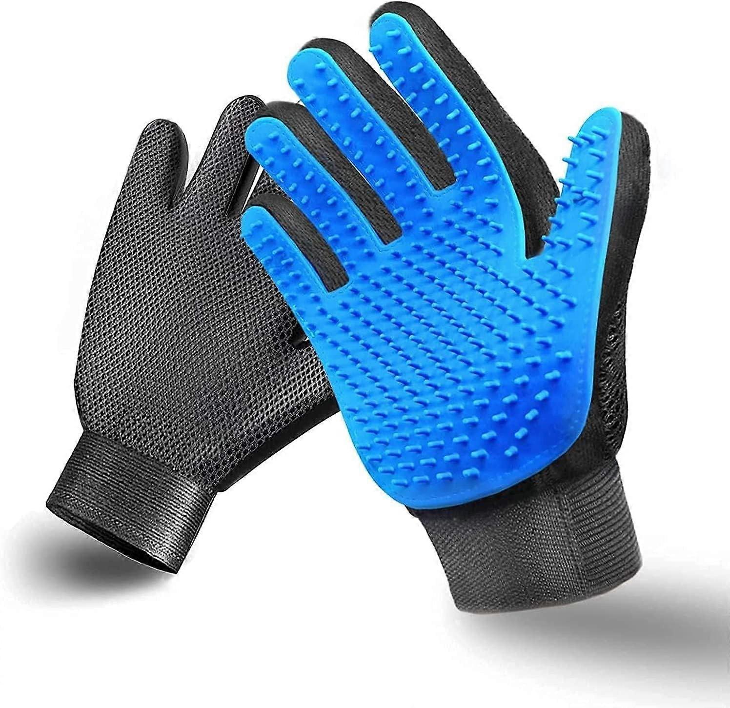 Faep Cat and Dog Hair Removal Gloves for Grooming, Adjustable Fit, Durable Material, Easy to Use Cleaning Tool