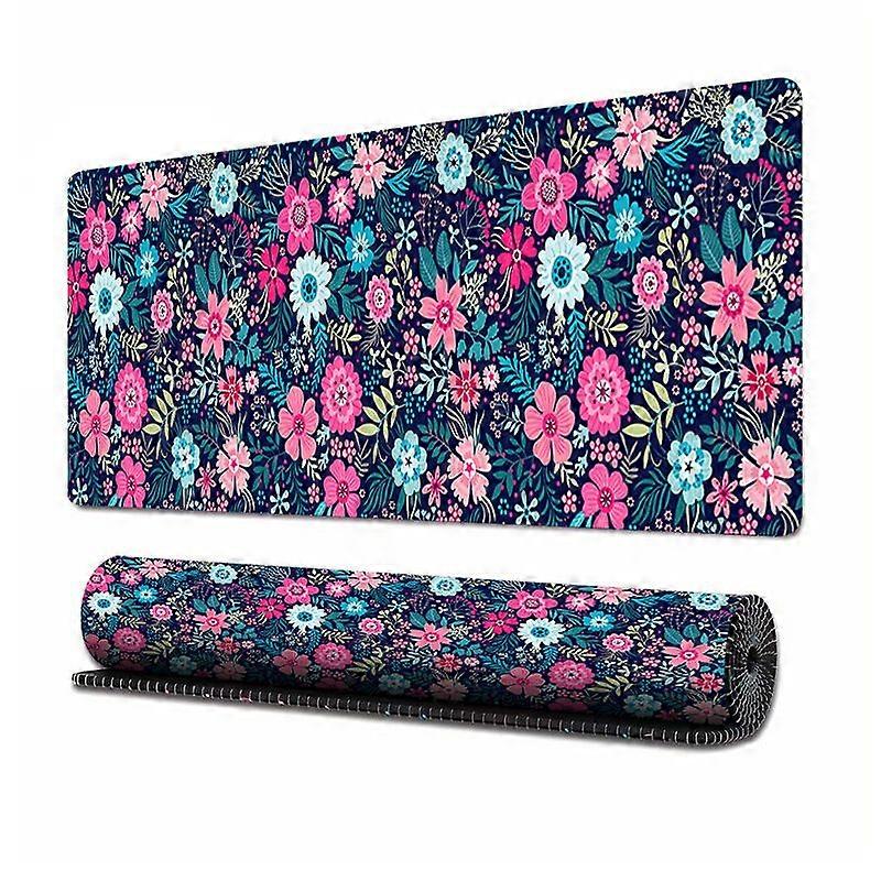 Mouse Pads ZRUXE HCXL18 Natural rubber Flowers and plants series(80CM*30CM*0.03CM)