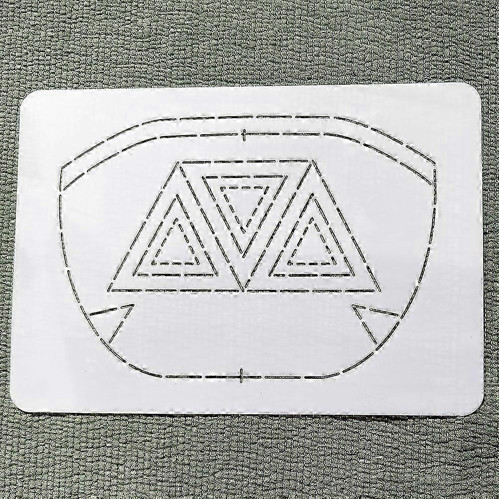 Plastic Stencil for DIY Patchworks Sewing Reusable Plastic Patchworks Tool Professional DIY Sewing Tools