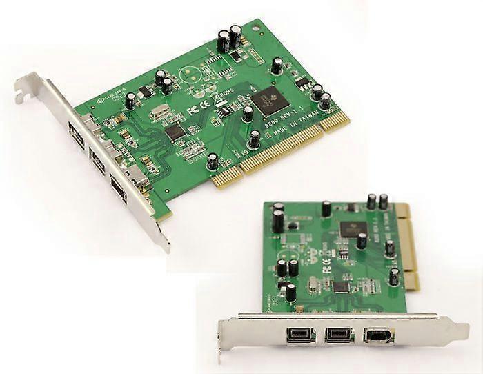 KALEA-INFORMATIQUE PCI-KORT FIREWIRE 800 og 400 IEEE1394A 1394B - TEXAS INSTRUMENT TI SN082AA2