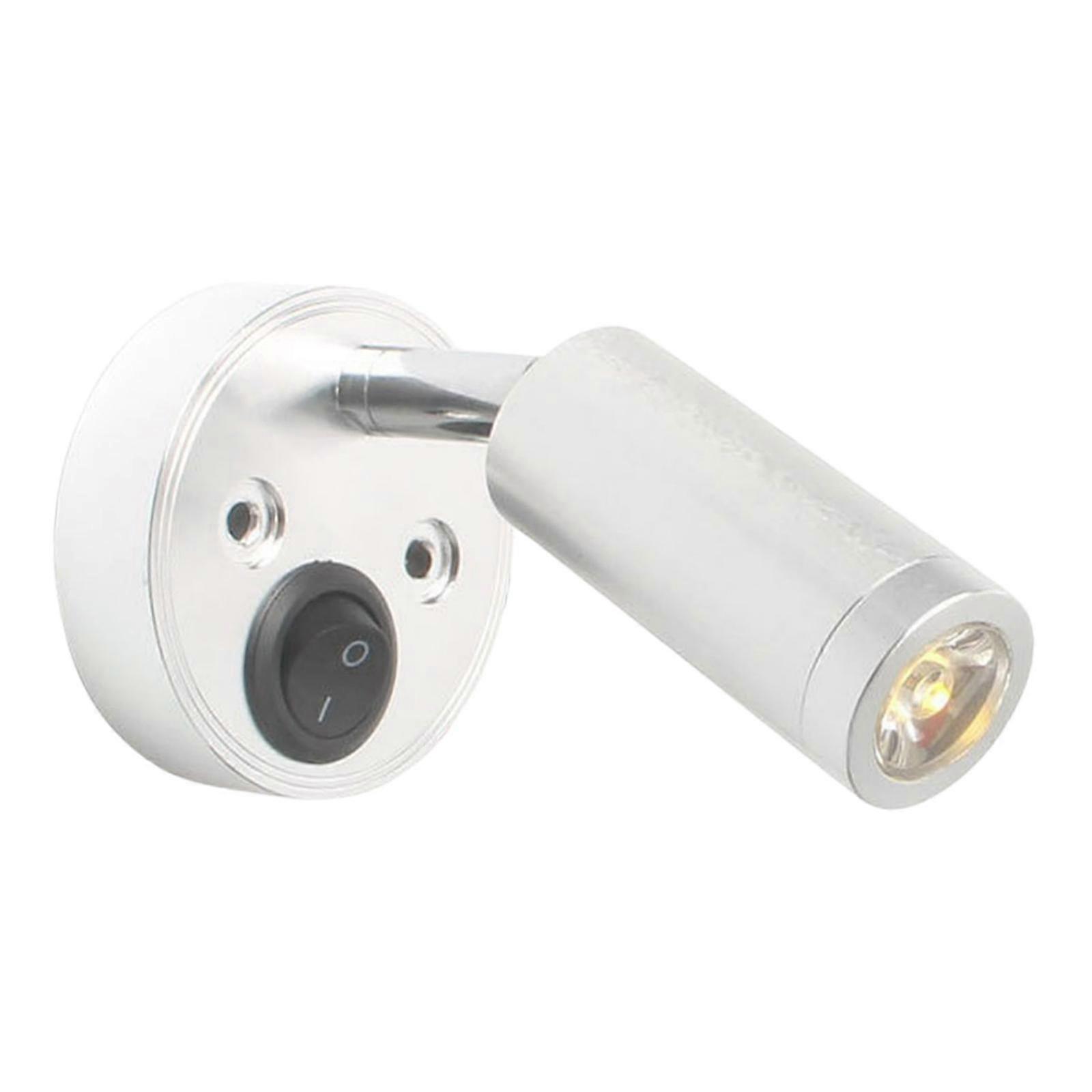 RV Reading Light Fixture with Switch - Ajustable Reading Wall Sconce Light