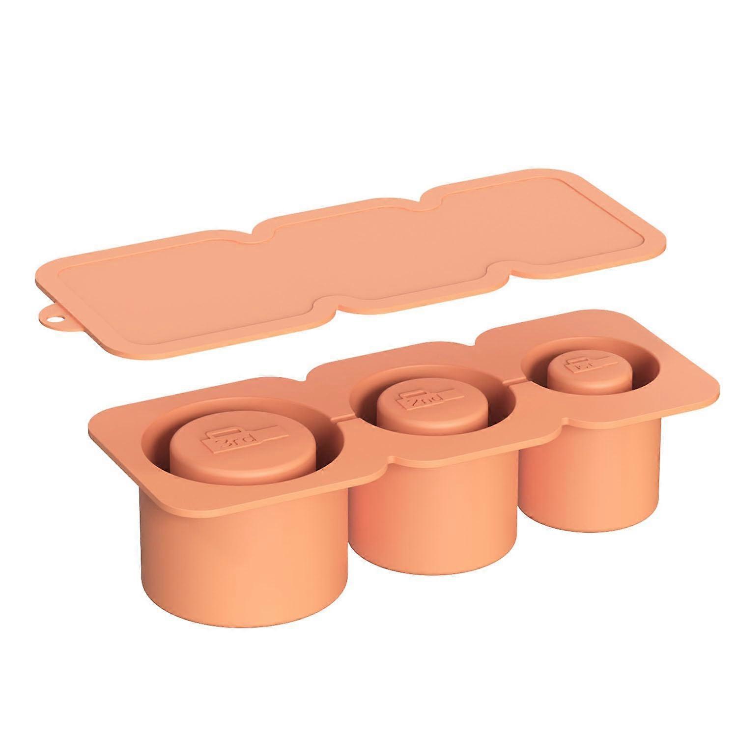 Large Silicone Ice Cube Tray for 20-30-40 Oz Cups, Perfect for Whiskey, Cocktails, and Beverages, Flexible and Durable