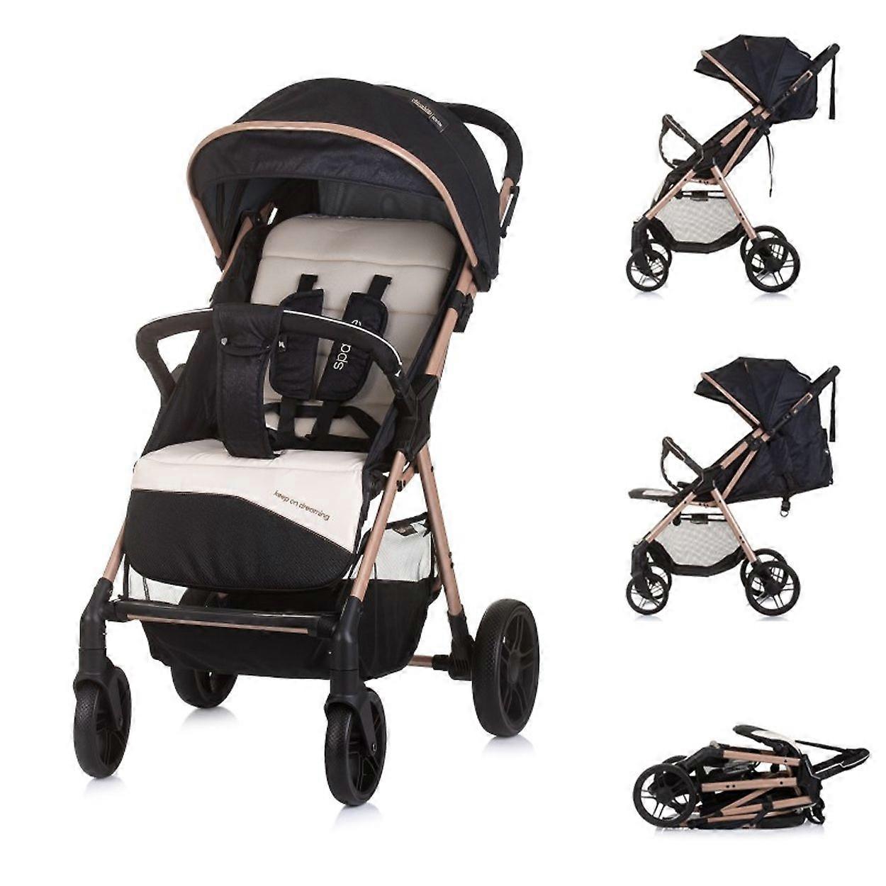 Chipolino Barnevogn Sparkle, buggy, sammenleggbar, stropp på håndtak, justerbar