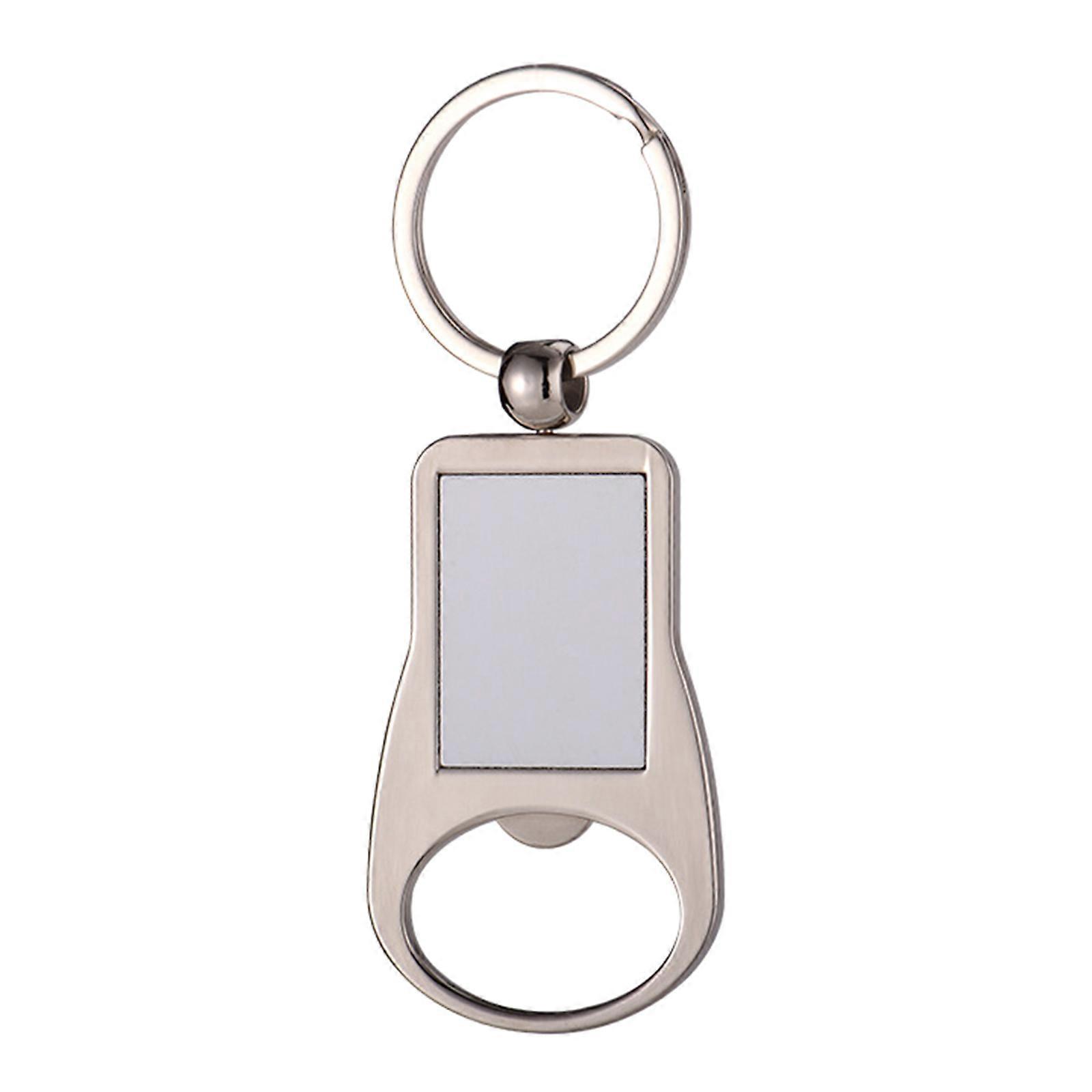 Sublimation Blanks Keychains Board Ornaments DIY Heat Transfer Keychains Single-Sided Pendants Keychains for Sublimation