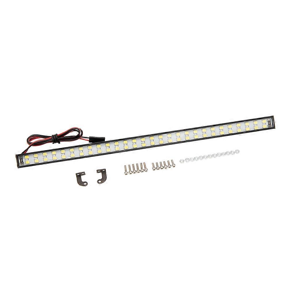 227mm 56 LED Superbright Roof Light LED Light Bar for 1/6 RC Car SCX6