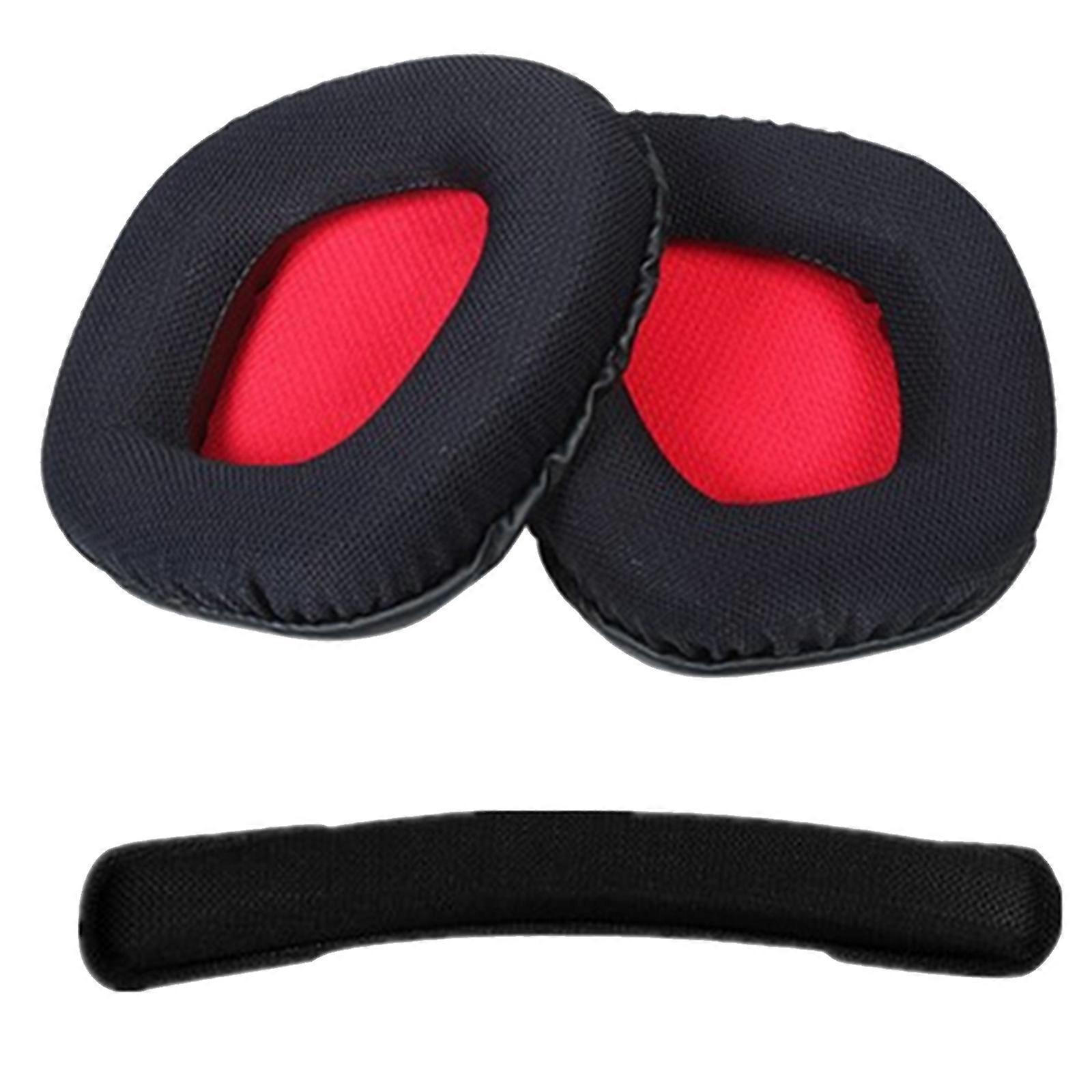 Replacement Mesh Cloth Earpads for PRO RGB SE Headphone Premium Ear Cushion Upgraded Elastic Ear Pads R