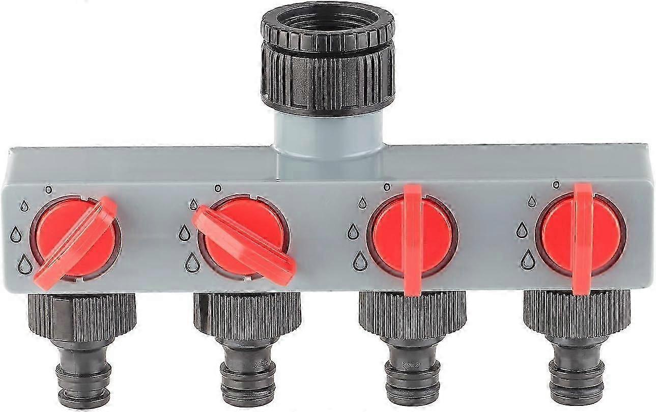 4-Way Watering Selector Adjustable on Tap, 3 Spray Levels