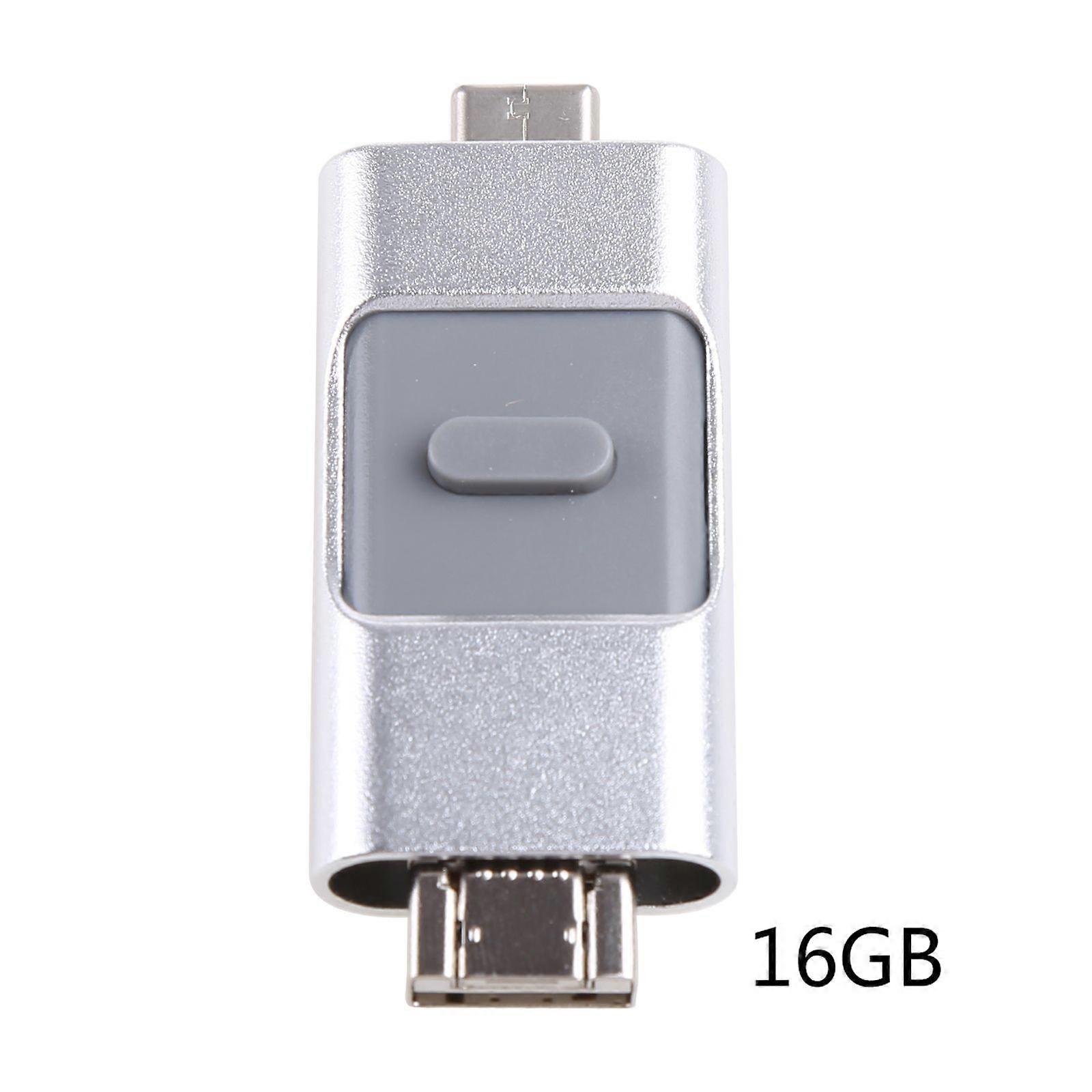 Encryption 3-in-1 USB Flash Drive for Smartphone Computer Portable
