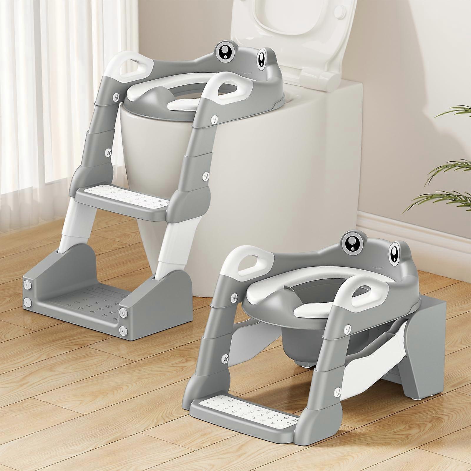 Potty Training Seat for Toddlers, Soft Padded Design, Adjustable Fit for Standard Toilet, Easy to Clean, Lightweight