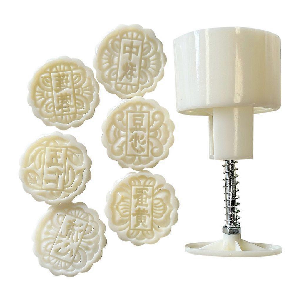 unbrand Convenient Mooncakes Making Molds Delicate Festival Mooncakes Pastries Stamp