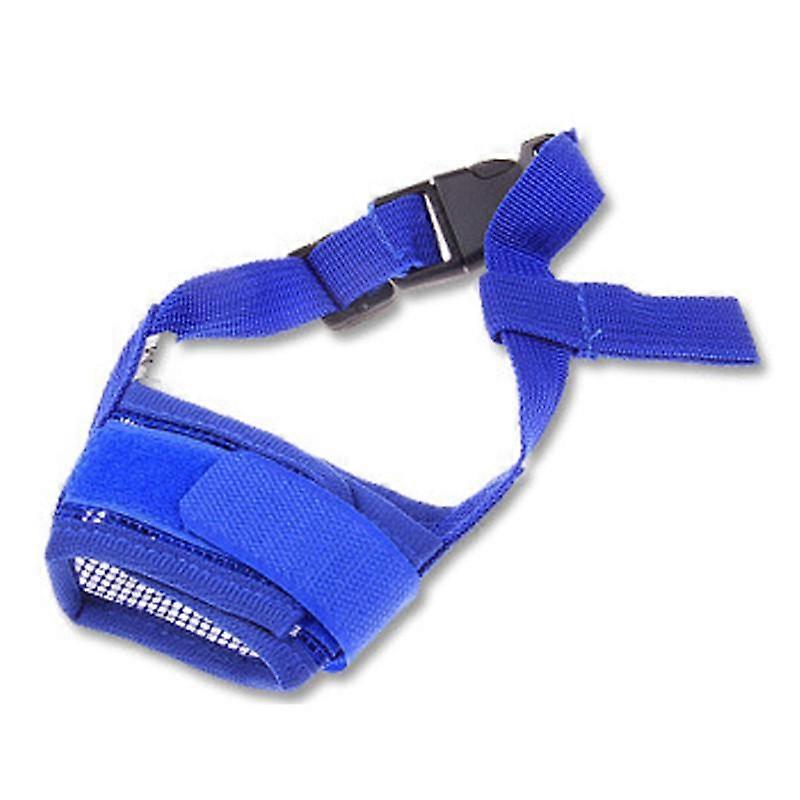 Muzzle Popular For Dog Adjustable Breathable Pet Supplies Anti Stop Chewing Mouth Muzzle 1PC Bark Bite Grooming Nylon New High Quanlity beads