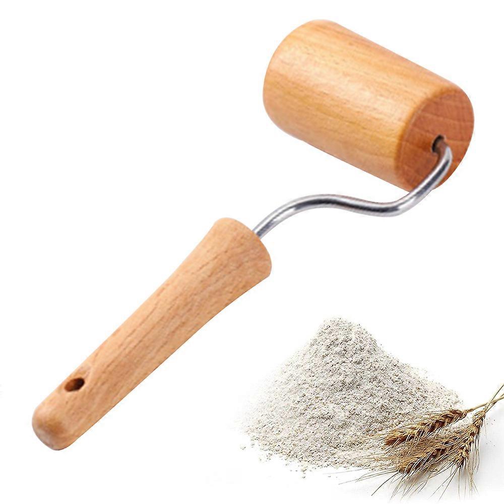Premium Beech Wood Rolling Pin for Baking and Cooking