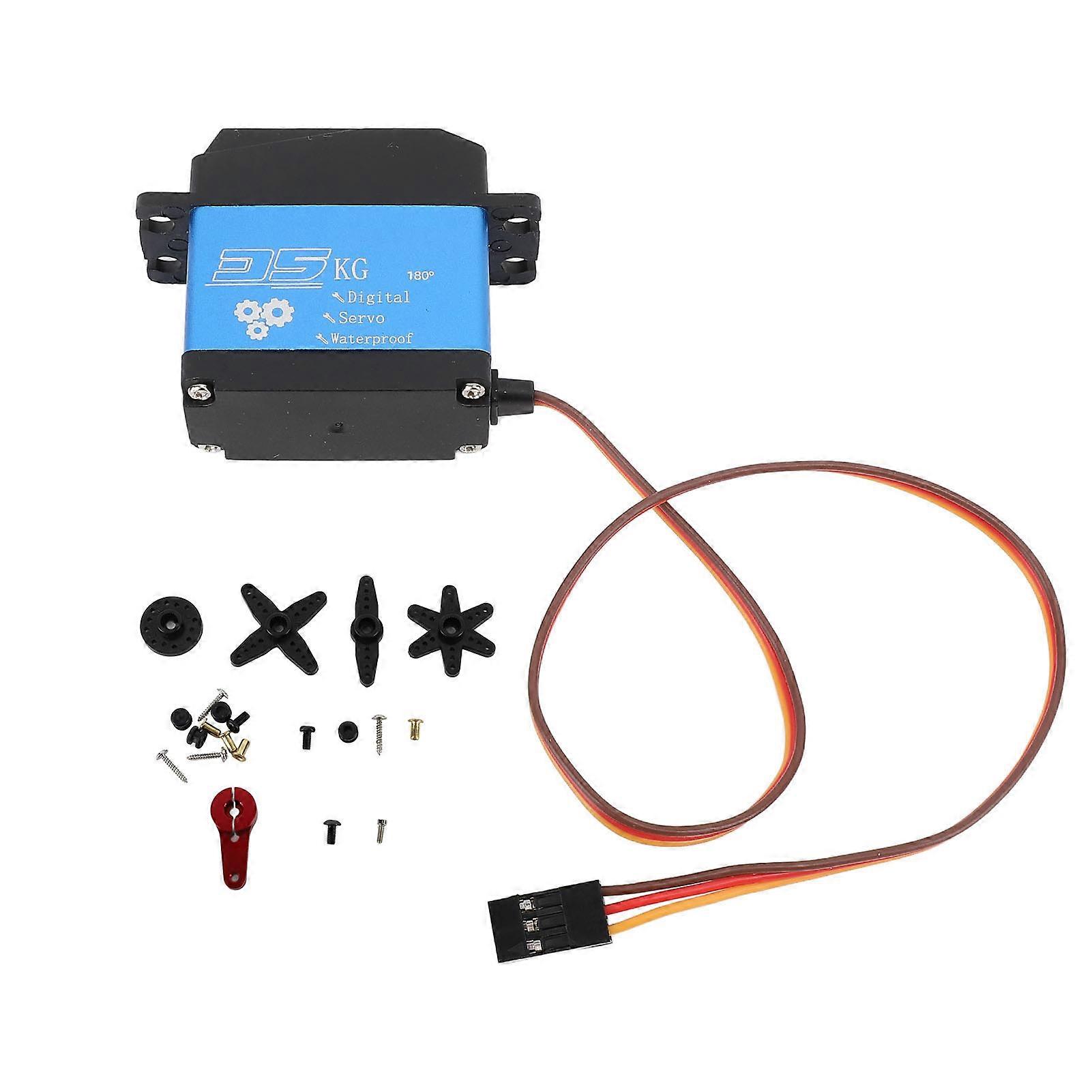 35kg RC Servo High Torsion High Accuracy Positioning Metal Gear Servo for RC Car Boat Robot
