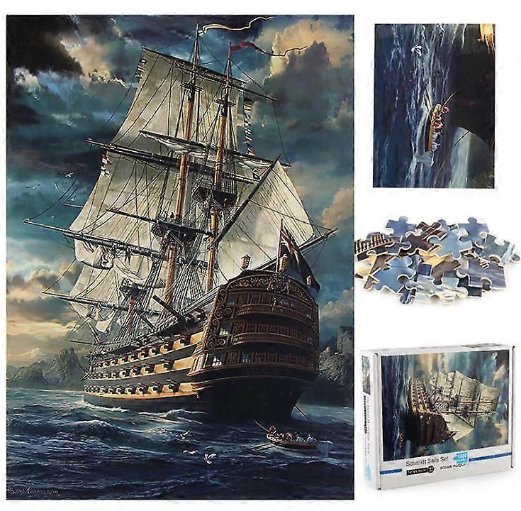 Schmidt Sails Jigsaw Puzzle ,1000 pcs Educational decompression puzzle,wall decoration