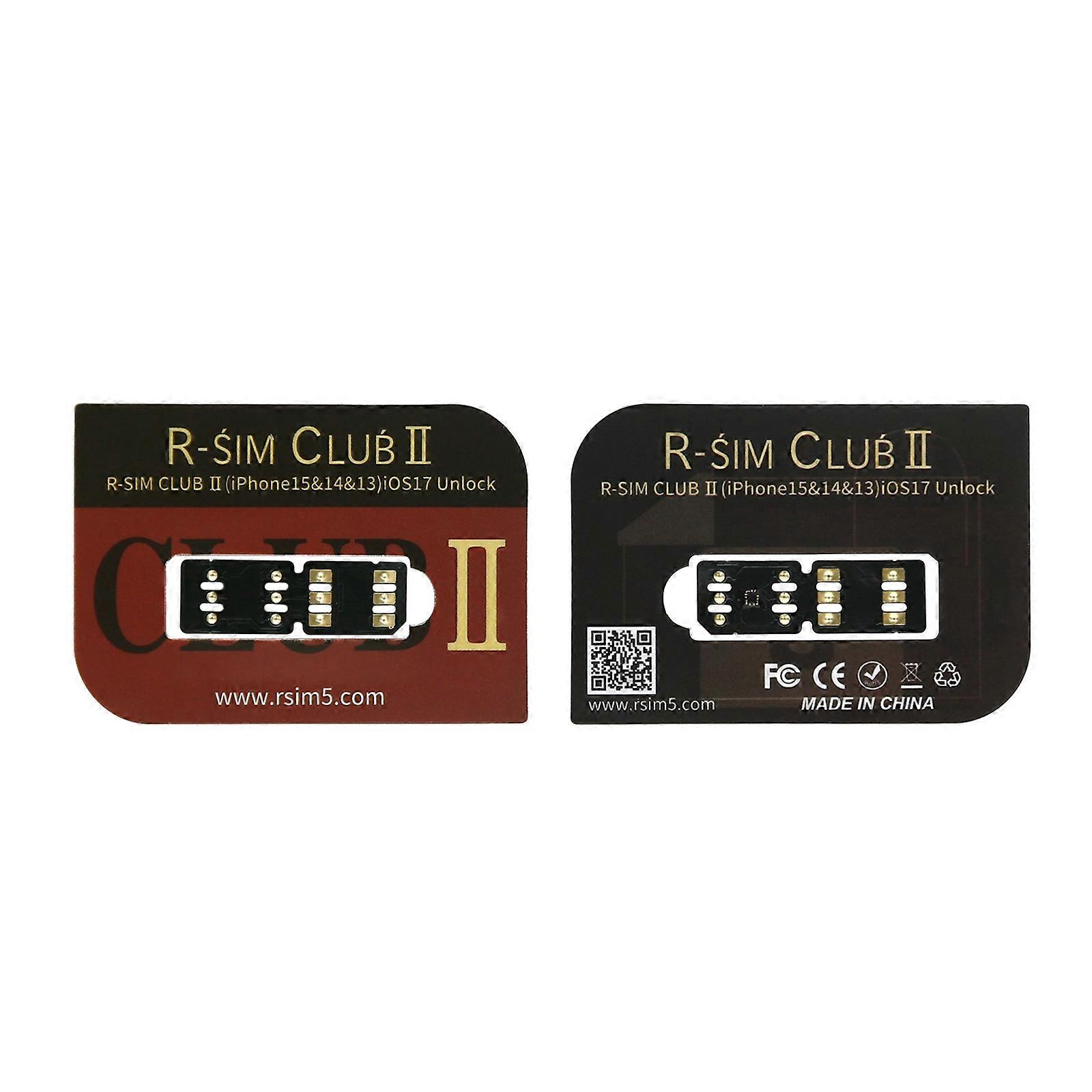 R-SIM CLUB 2 Unlock Card For IOS18 System iPhone Series