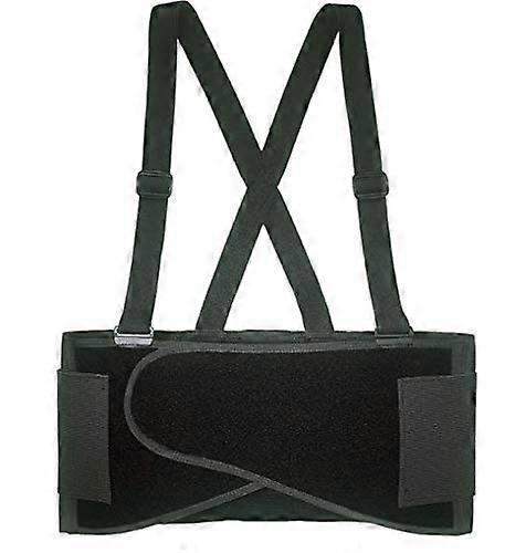 Back Support Belt with suspenders-Large