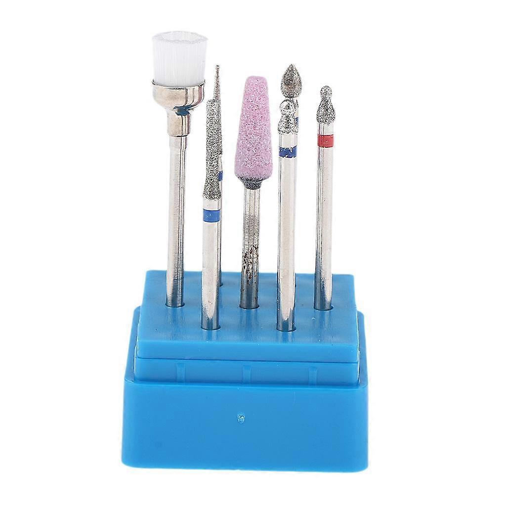 7x Bit Set Barrel Head Electric Drill Coarse Grinding Tools