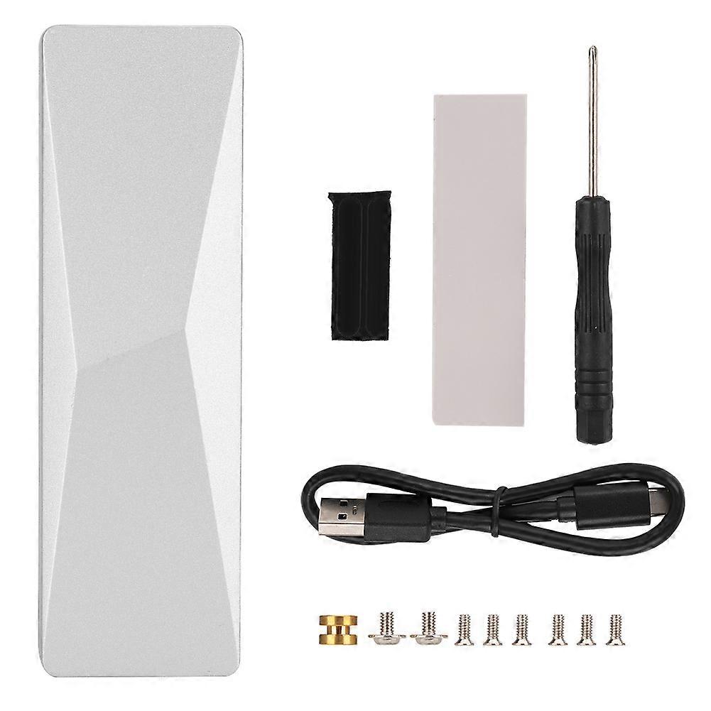 M.2 Solid State Drive Enclosure 10Gbps High-speed Transmission Mobile Hard Disk Box