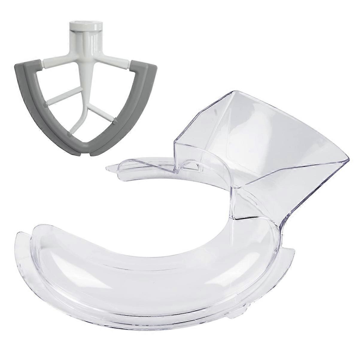 Pouring Shield for 4.5 & 5 Quart Mixers Flex Edge Beater