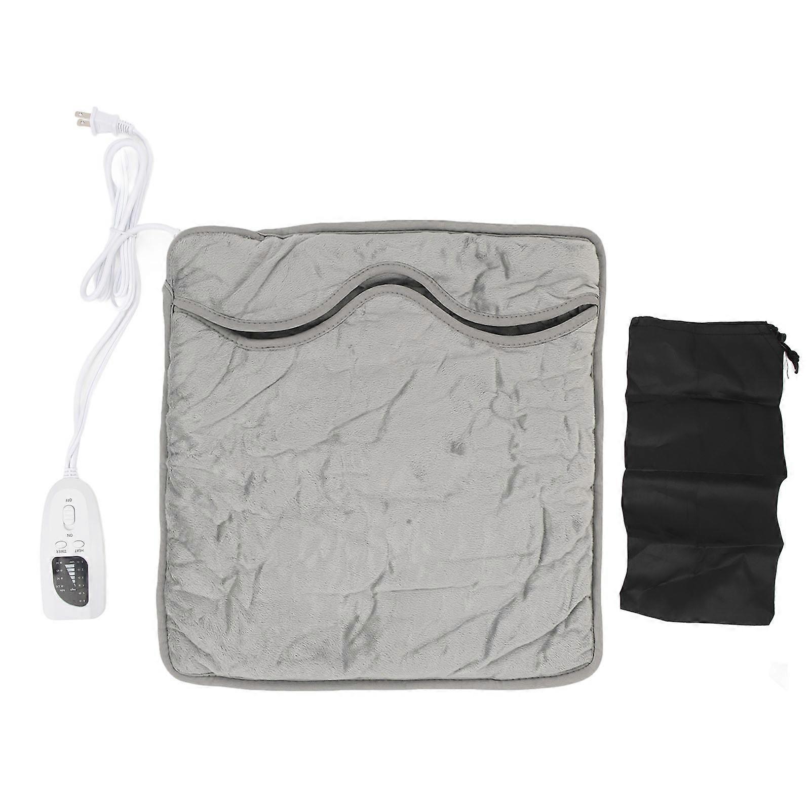 Electric Heated Foot Warmer Extra Large Plug in Heating Pad 6 Temperature Settings for Under Desk Bed