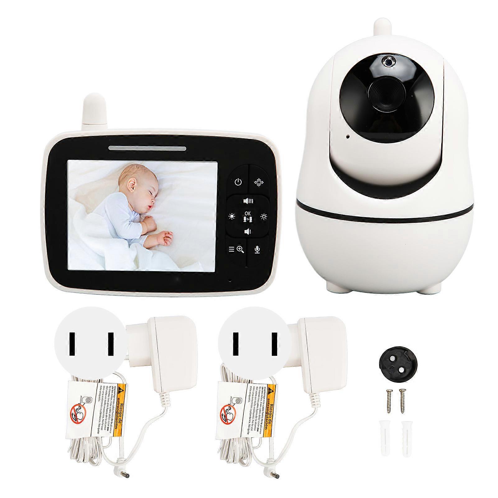 Wireless Baby Monitor with Camera 3.5in LCD Screen 2.4 GHz Wifi Night Vision 2 Way o