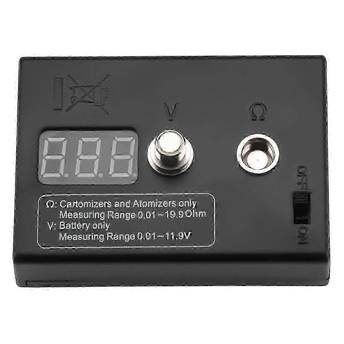 Measuring 0.01-19.9 High Precision Resistance Tester Led Digital Ohm Meter Coil Voltage For Ego 510 808d M7 M8