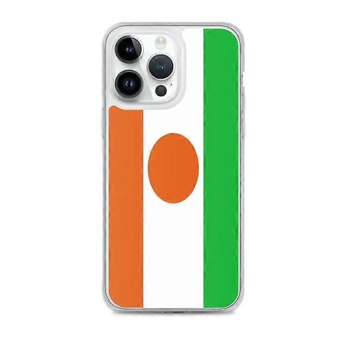 iPhone Case - Niger Flag - iPhone 14 Pro Max - Flexible - Multicolor - Vertical