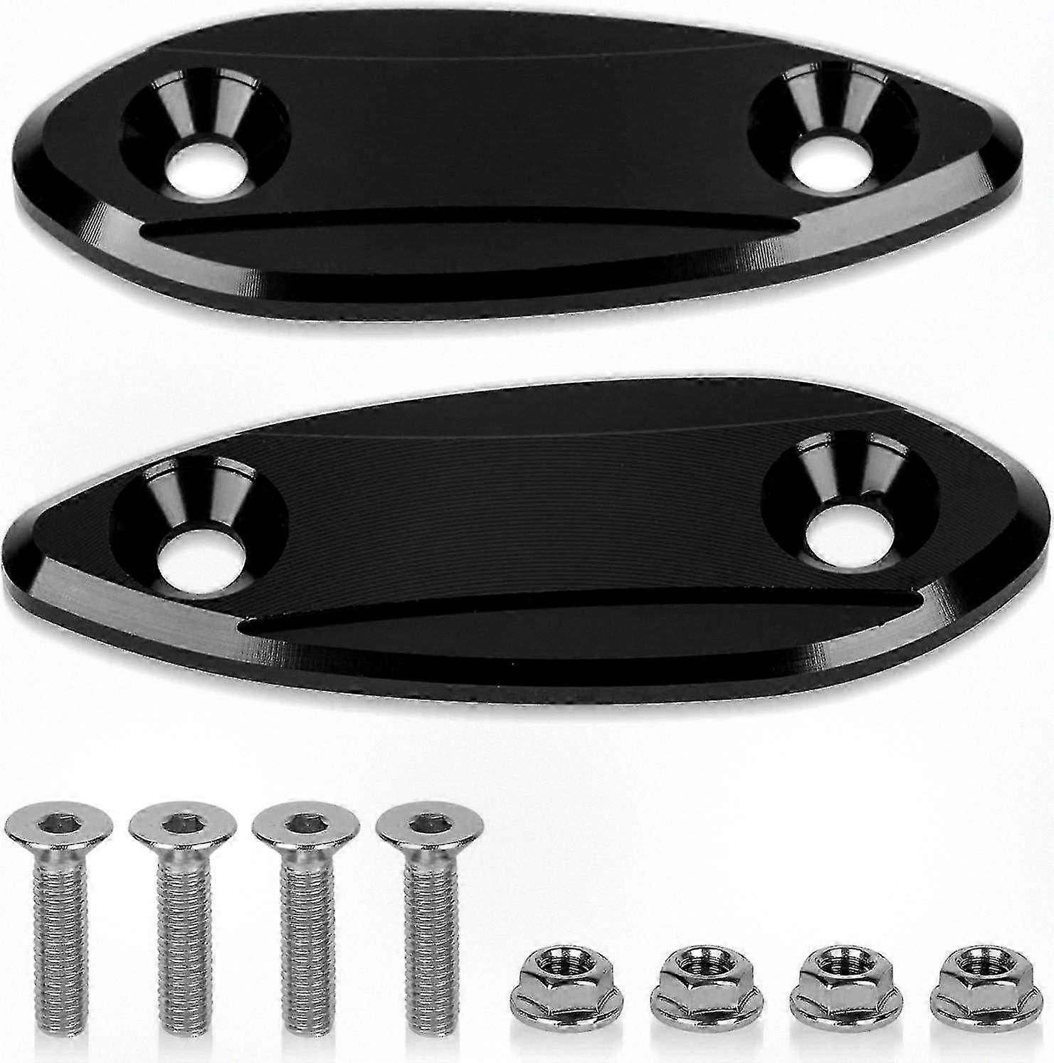 Motorcycle Rearview Mirror Bases - Suitable for Certain Brands' R6 and ZX6R ZX25R NINJA 650 400 250 300 250sl Models, Side Mirror Wind Wings