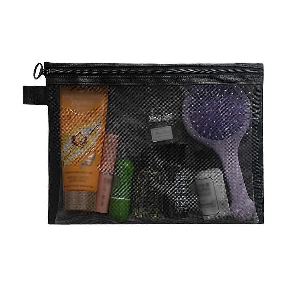 Simplified Korean Version Mesh Makeup Bag, Portable Storage Bag