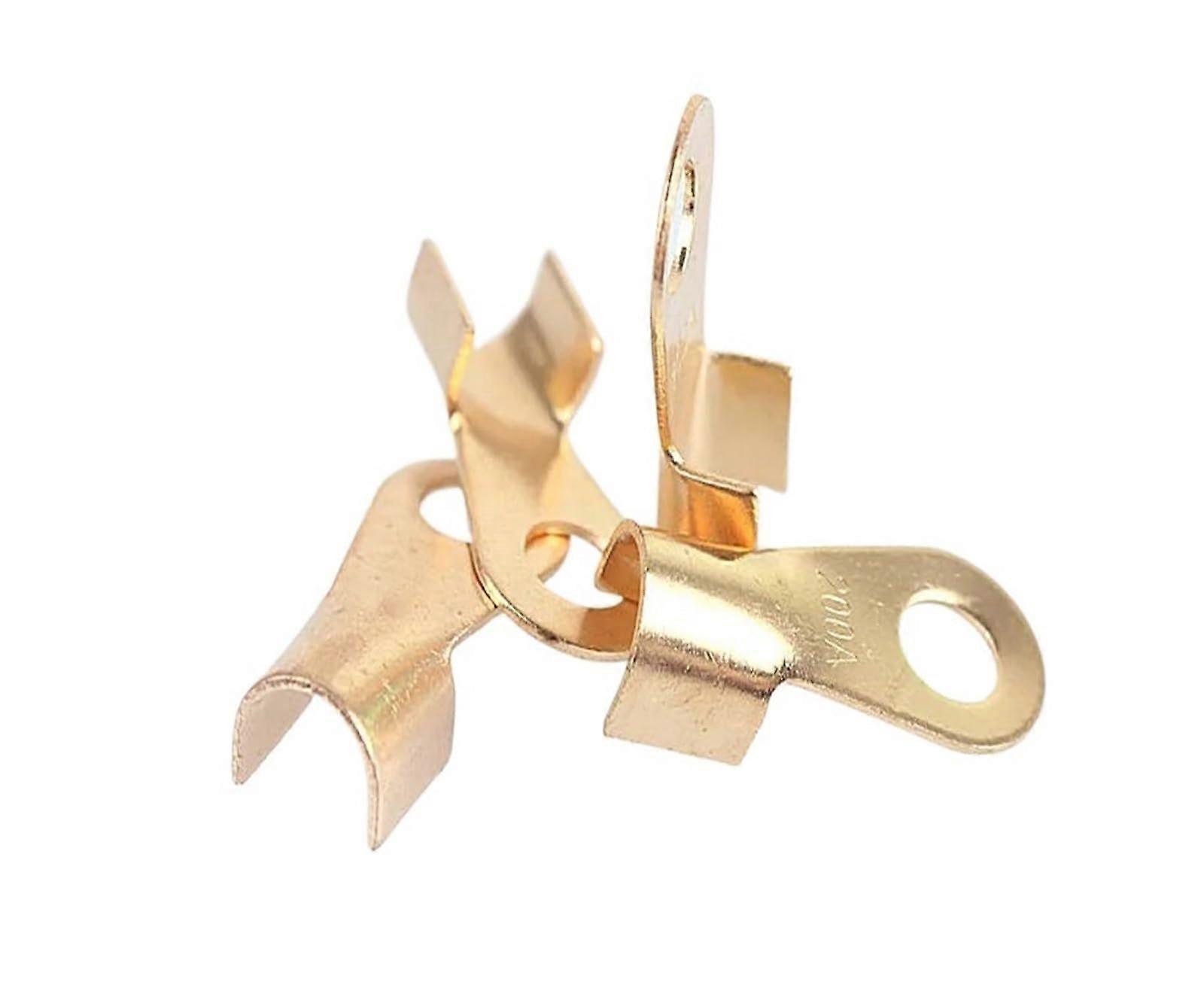 OT200A Battery Cable Connector Round 10mm Splice Crimp Ring Terminal Cable Copper Lug 200A