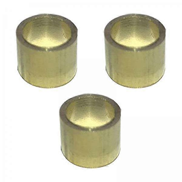 6x Copper Billiard Cue Ferrules Pool Cue Stick Ferrules Supplies Portable