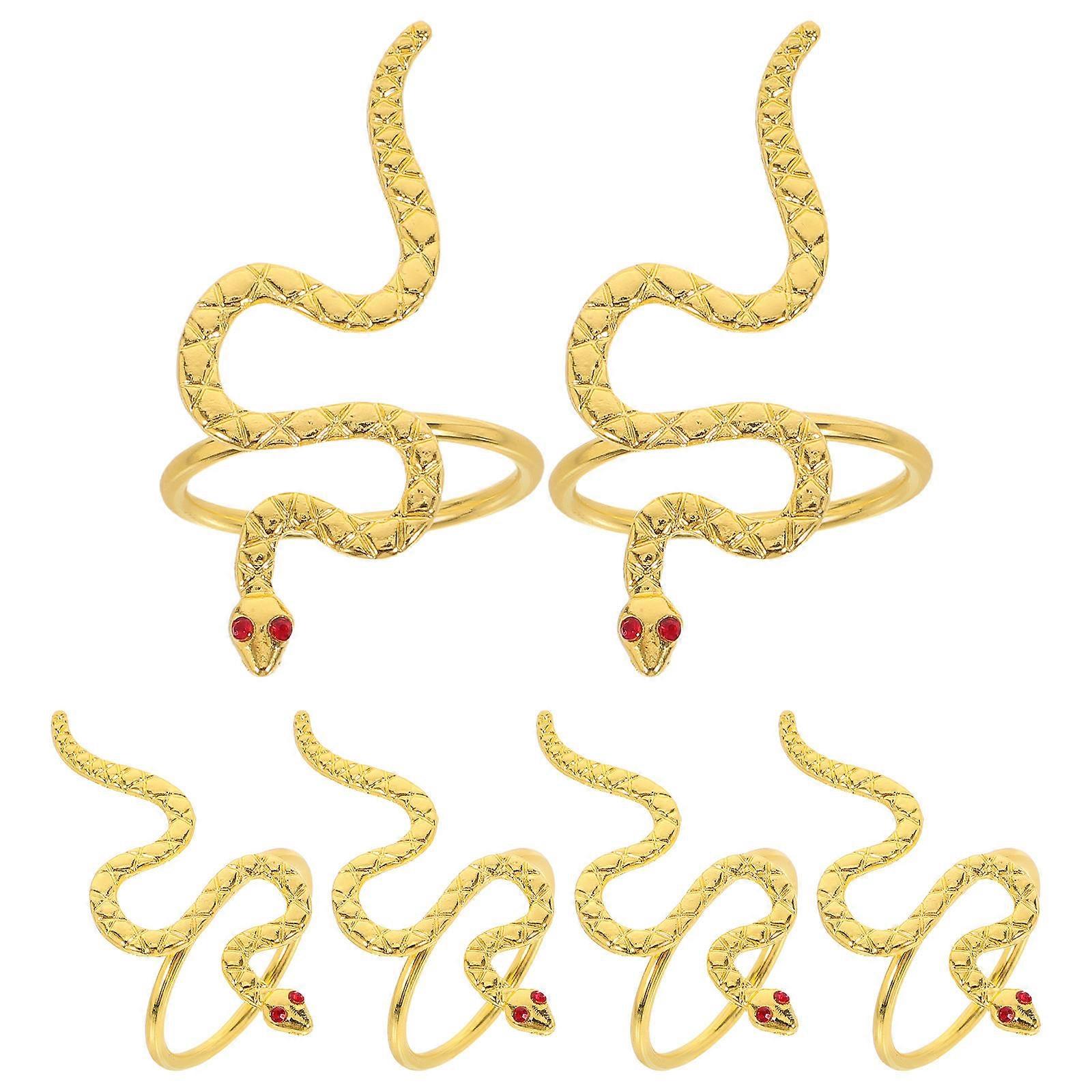 Exquisite Snake Design Napkin Holders for Elegant Parties, Suitable for Multiple Venues