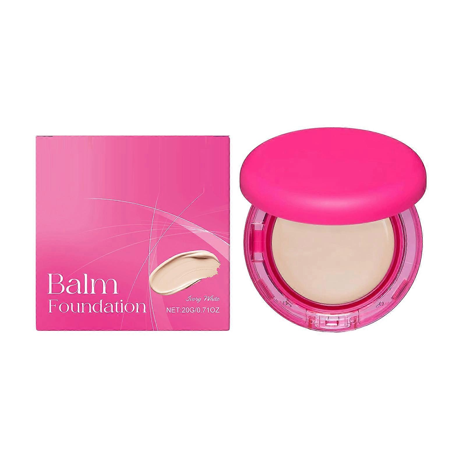 Moisturizing Contouring Balm Lightweight Texture Quick Makeup Full Coverage for Women Stylish Look Easy to Applay Ivory white