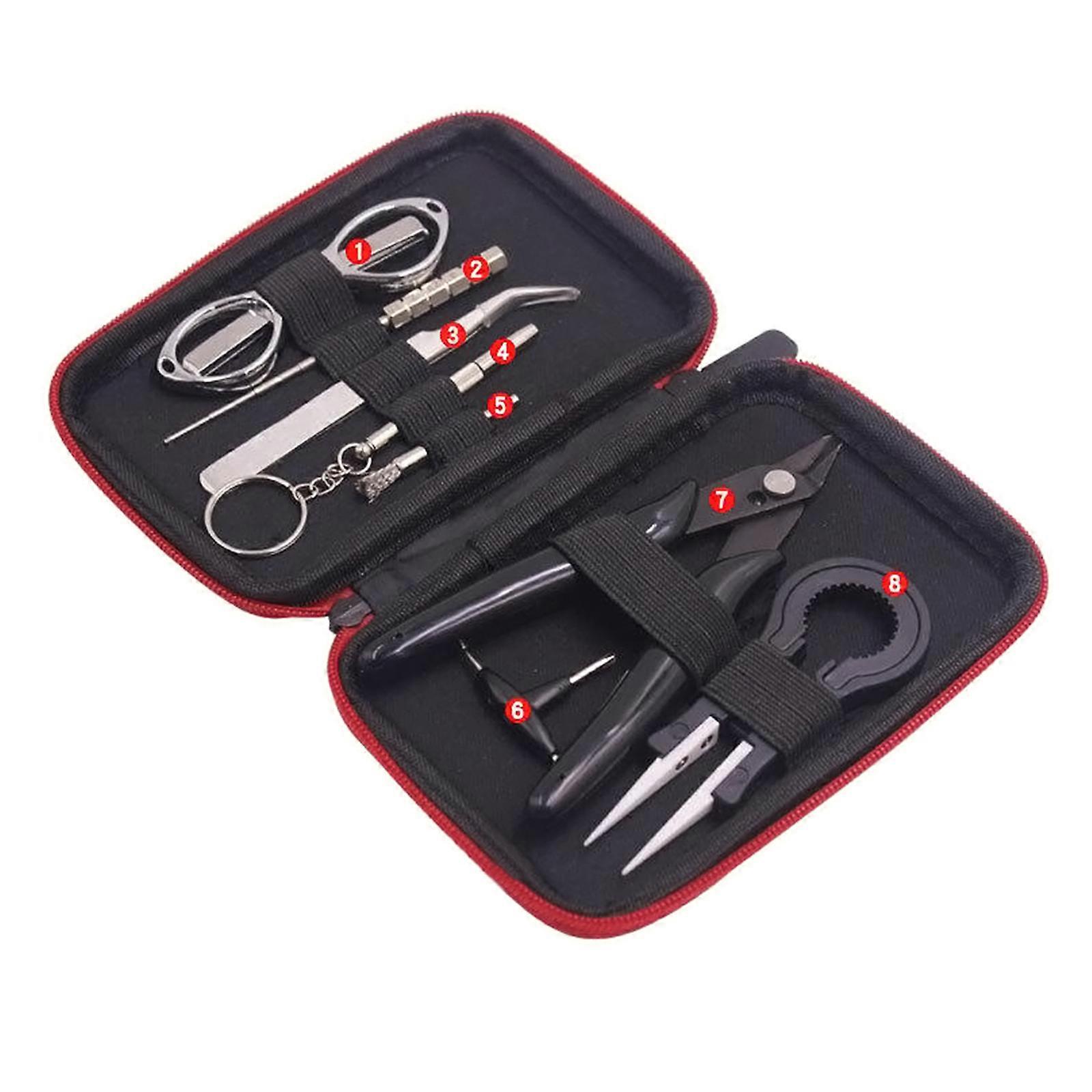 Precision Tweezers Set Tweezer Electronics Repair Tools Blacksmith Heating Wire Winding Tool for Electronic Cigarettes