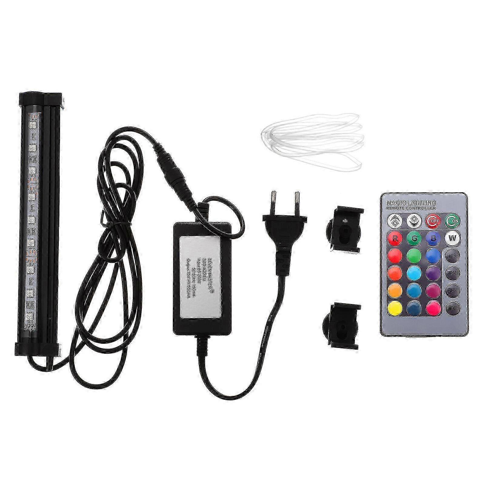 1pc Color Changing Aquarium Lamp Fish Tank Lamp With Us Plug