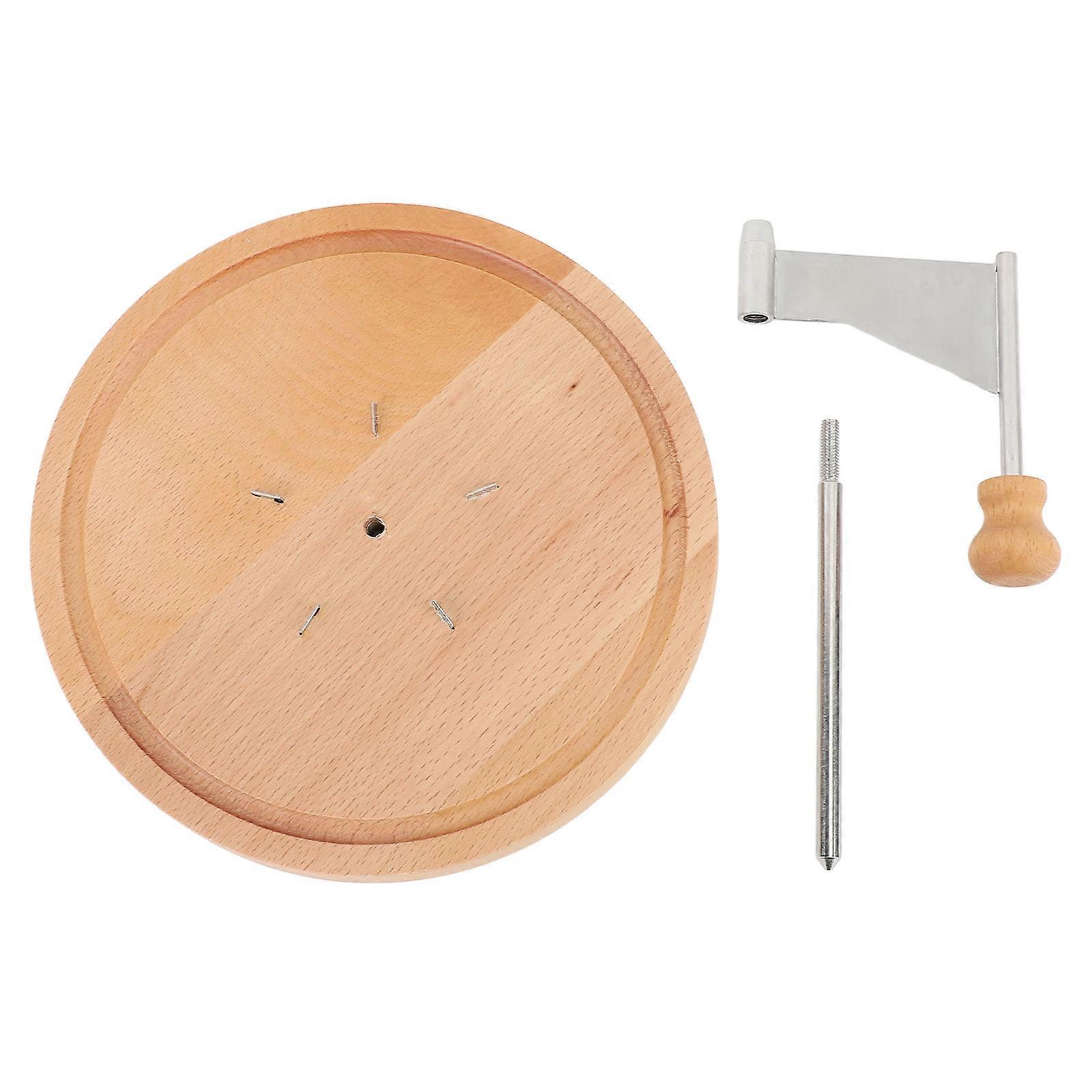 Professional Rotary Cheese Cutter with Ergonomic Handle for Cheese and Chocolate Wheel