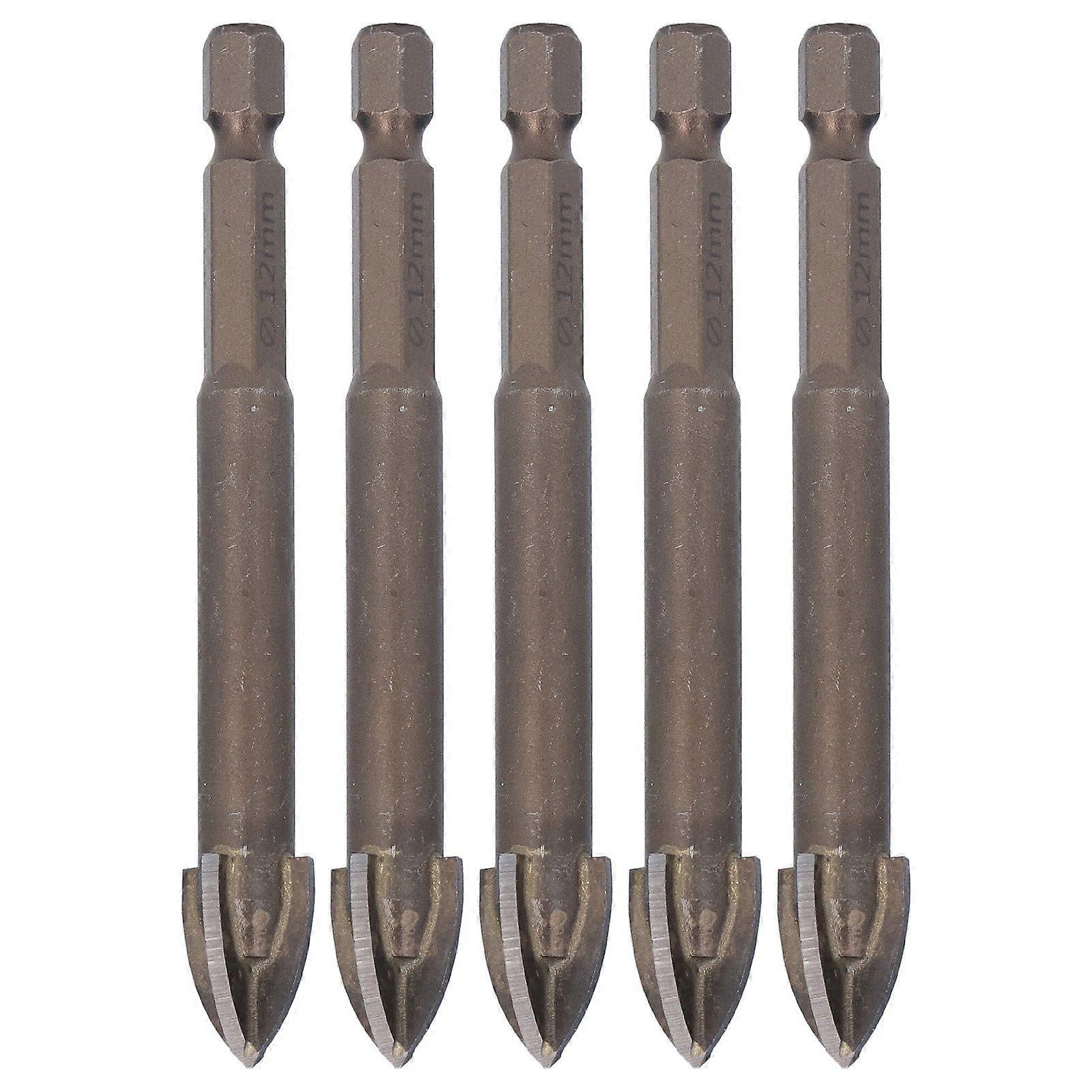 Hohe qualität 5 Teile/teile Multi-funktion bohrer Sechseckigen griff kreuz bohrer