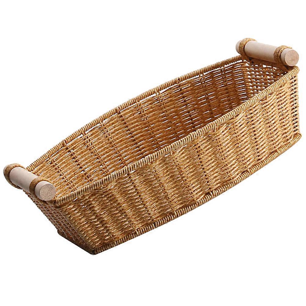 Woven Basket, Ideal for Fruits Bread, Enhances