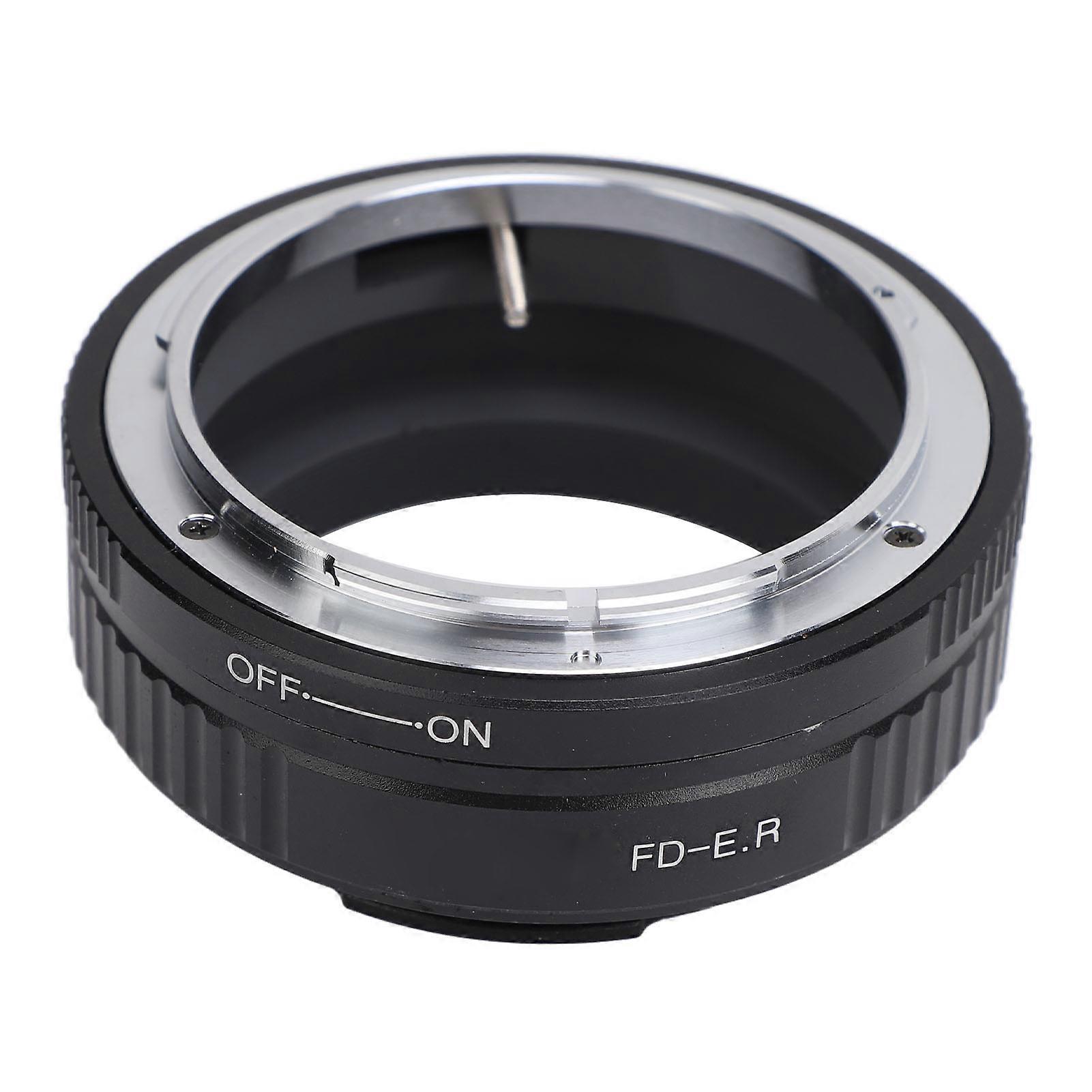 FD to R Series Camera Lens Mount Adapter - Manual Focus, Aperture Control, Durable