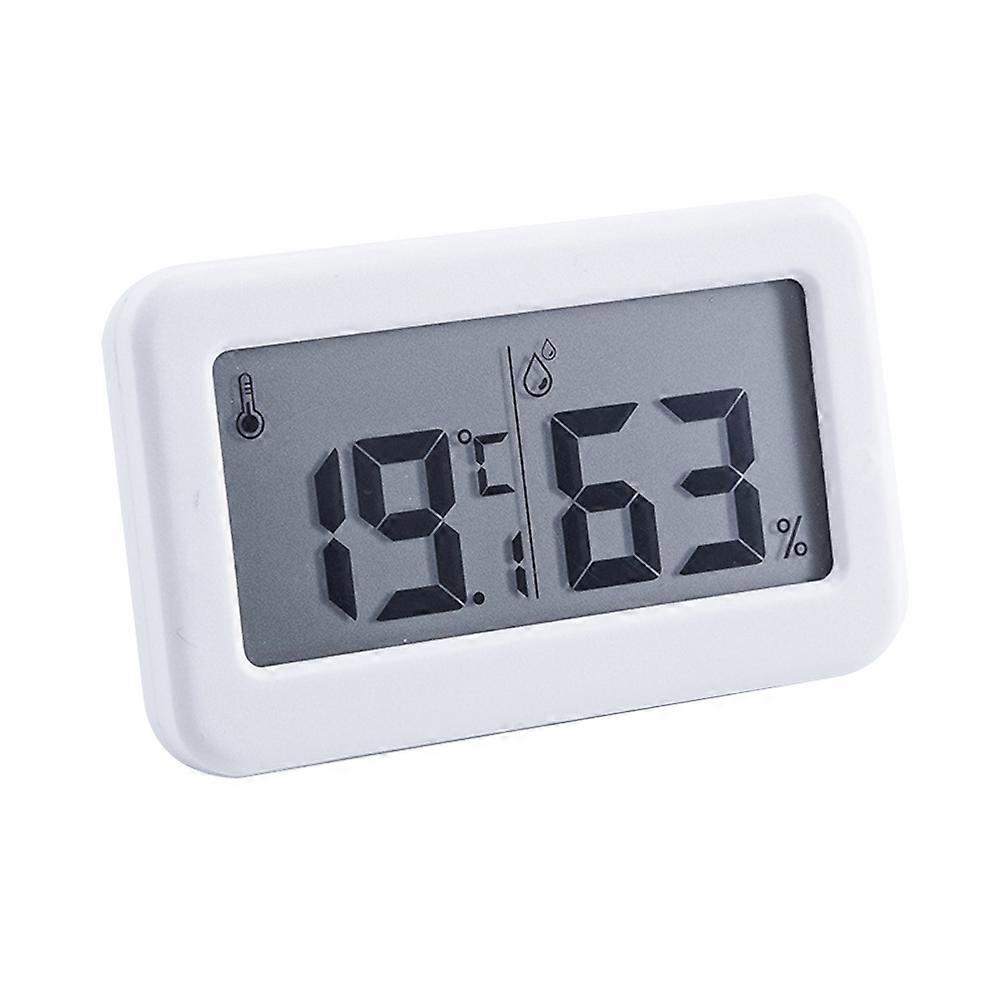 Digital Temperature & Humidity Clock with Alarm – Low Power Electronic Hygrometer for Home and Student Rooms – Accurate Temperature Display