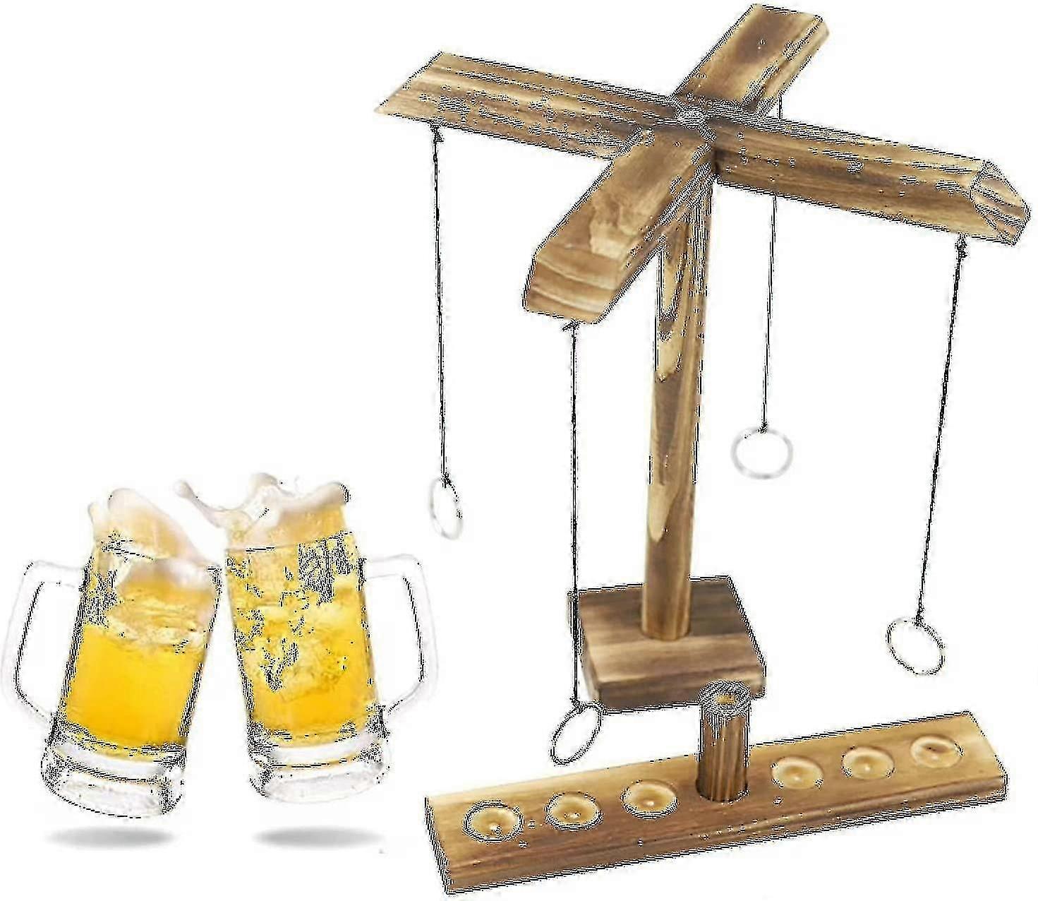 Board Games Hooks Ring Toss Game With Shot Ladder Bundle 4 Player 357 4 Player