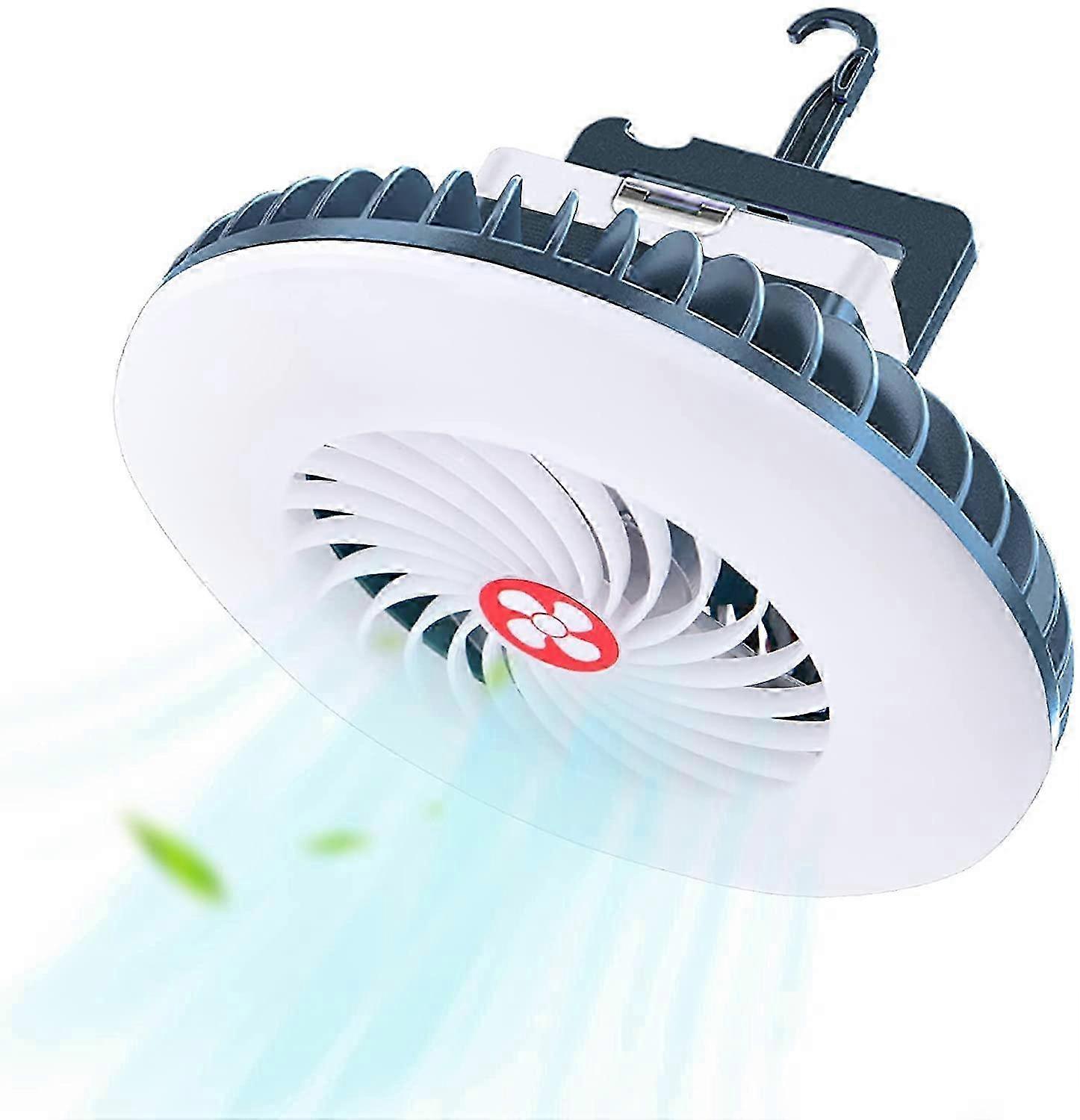 Rechargeable LED Camping Lantern Flashlight 6 Modes Tent Light Power Bank