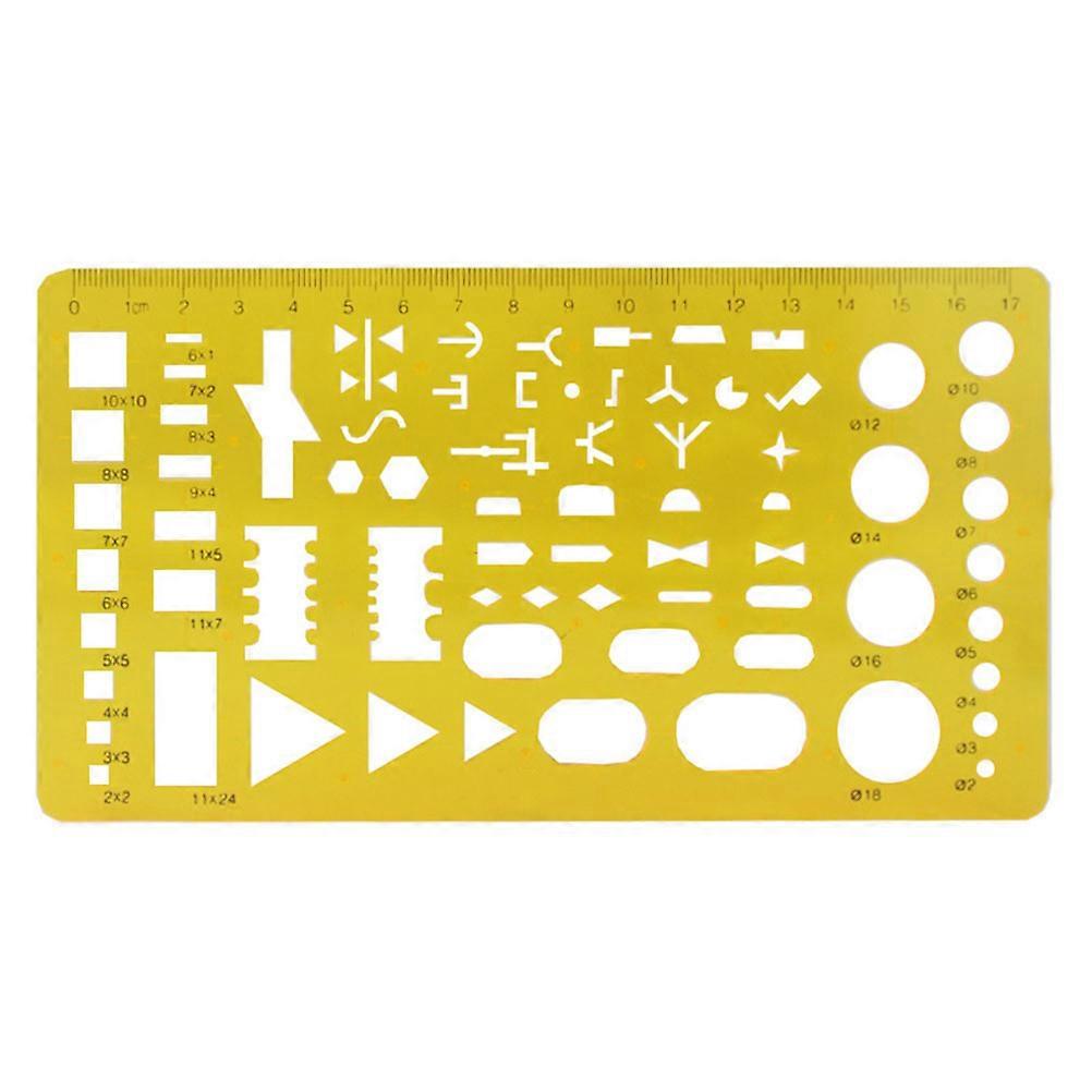 Geometric Measuring Ruler, for Long-term Use in Fields