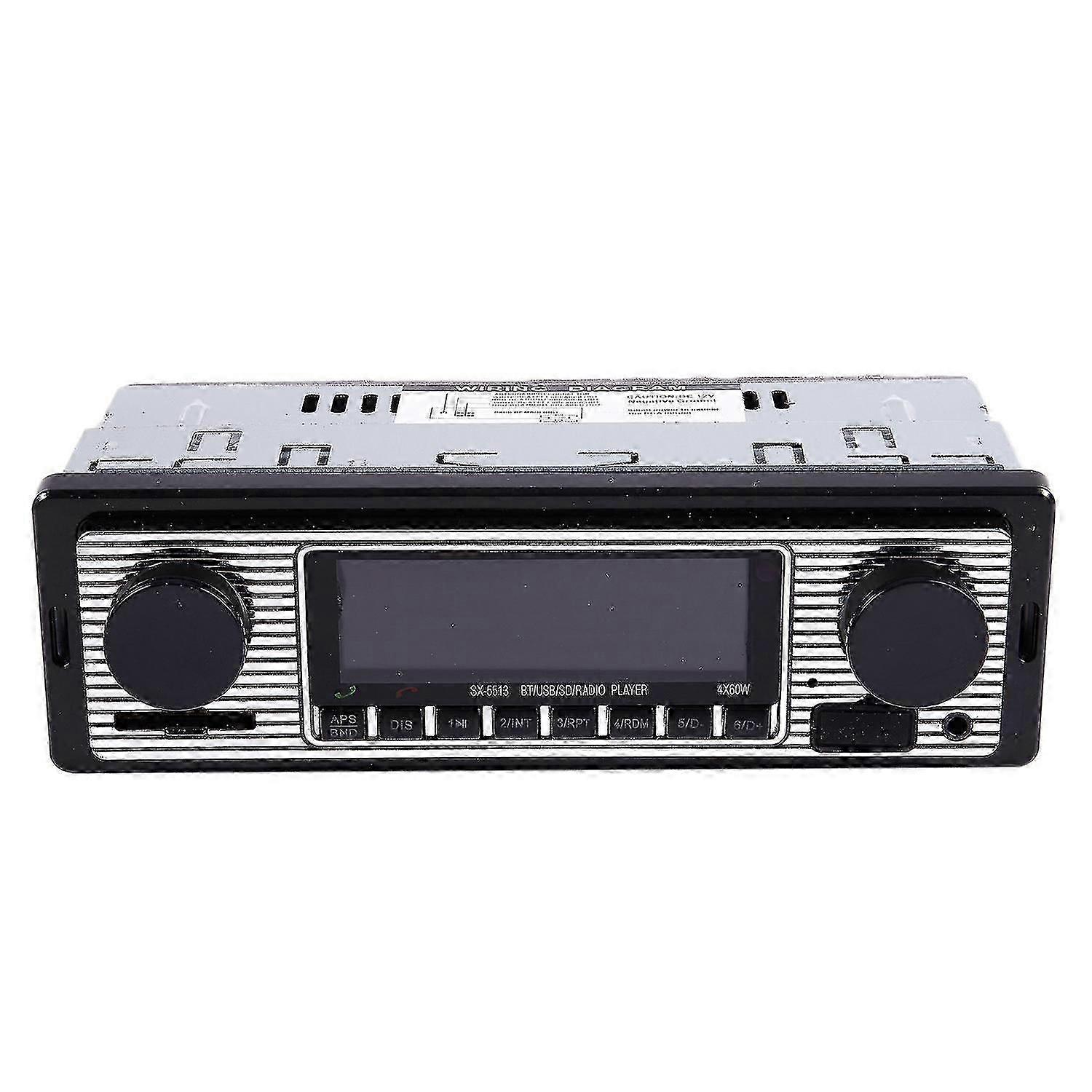 Vintage stereo with Bluetooth for old car models