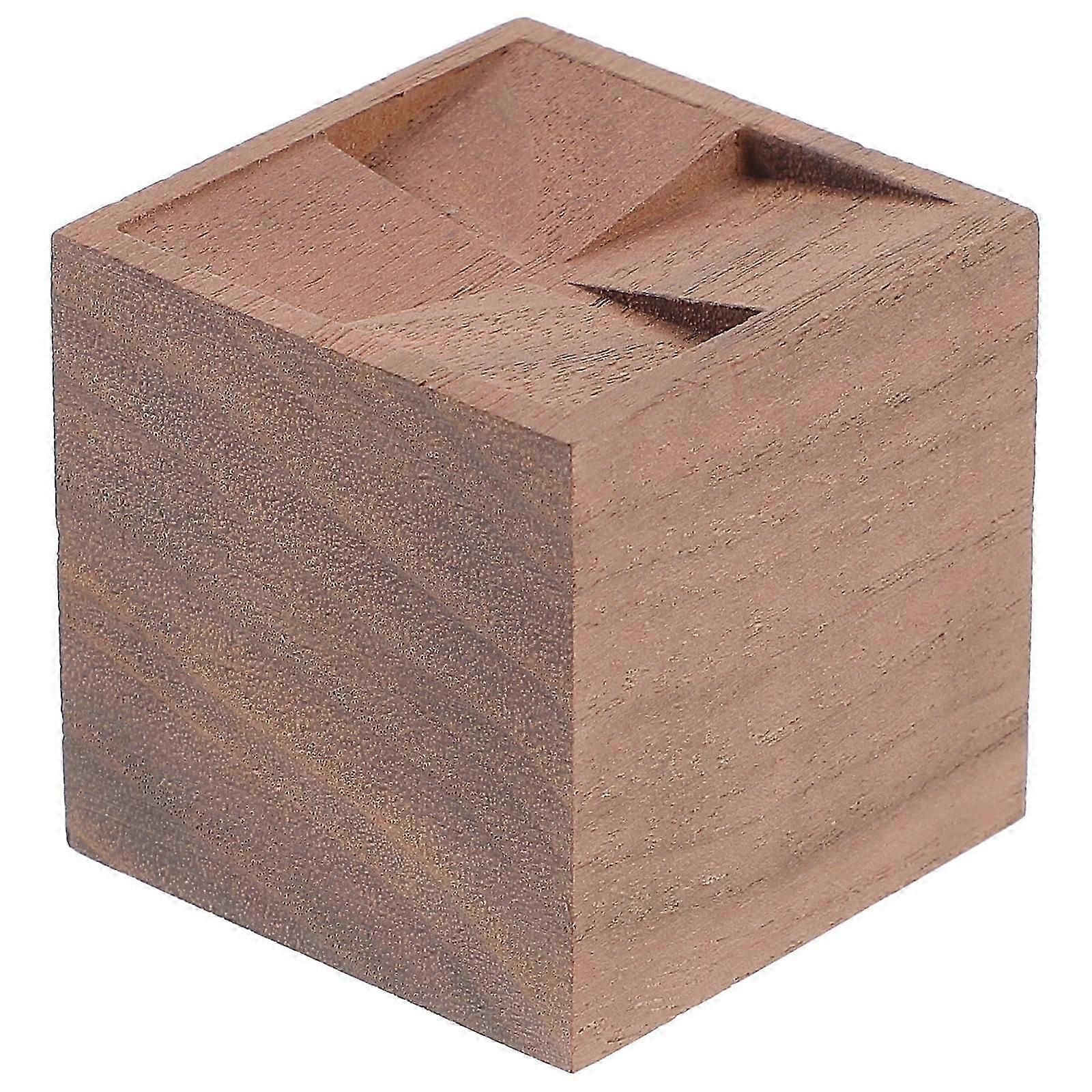 Wood Aromatherapy Diffuser Natural Wooden Block Essential Oil Aroma Diffuser