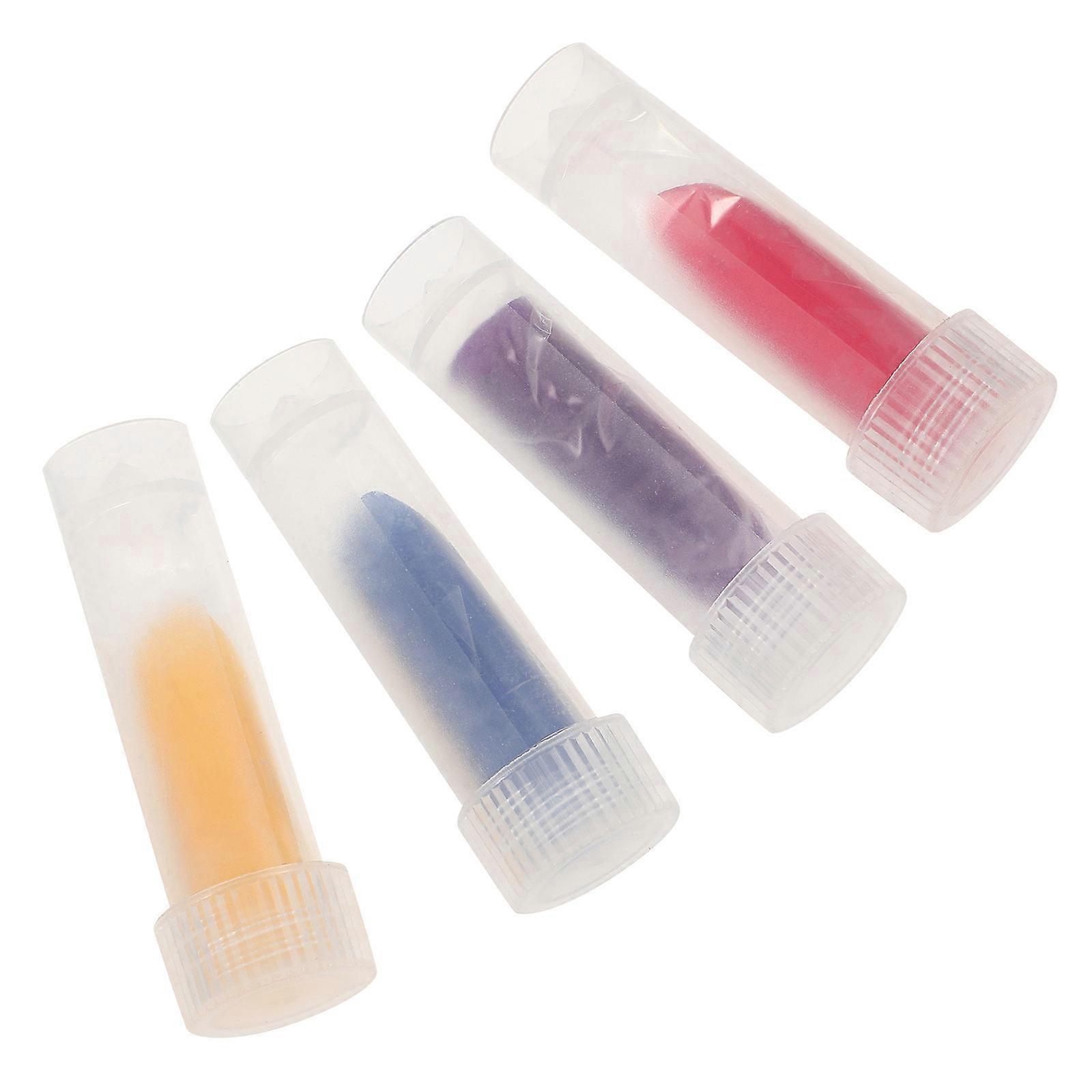 Handmade Tool Diy Glue Clay Yellow Color Tubular Shape For Diy Projects 4Pcs