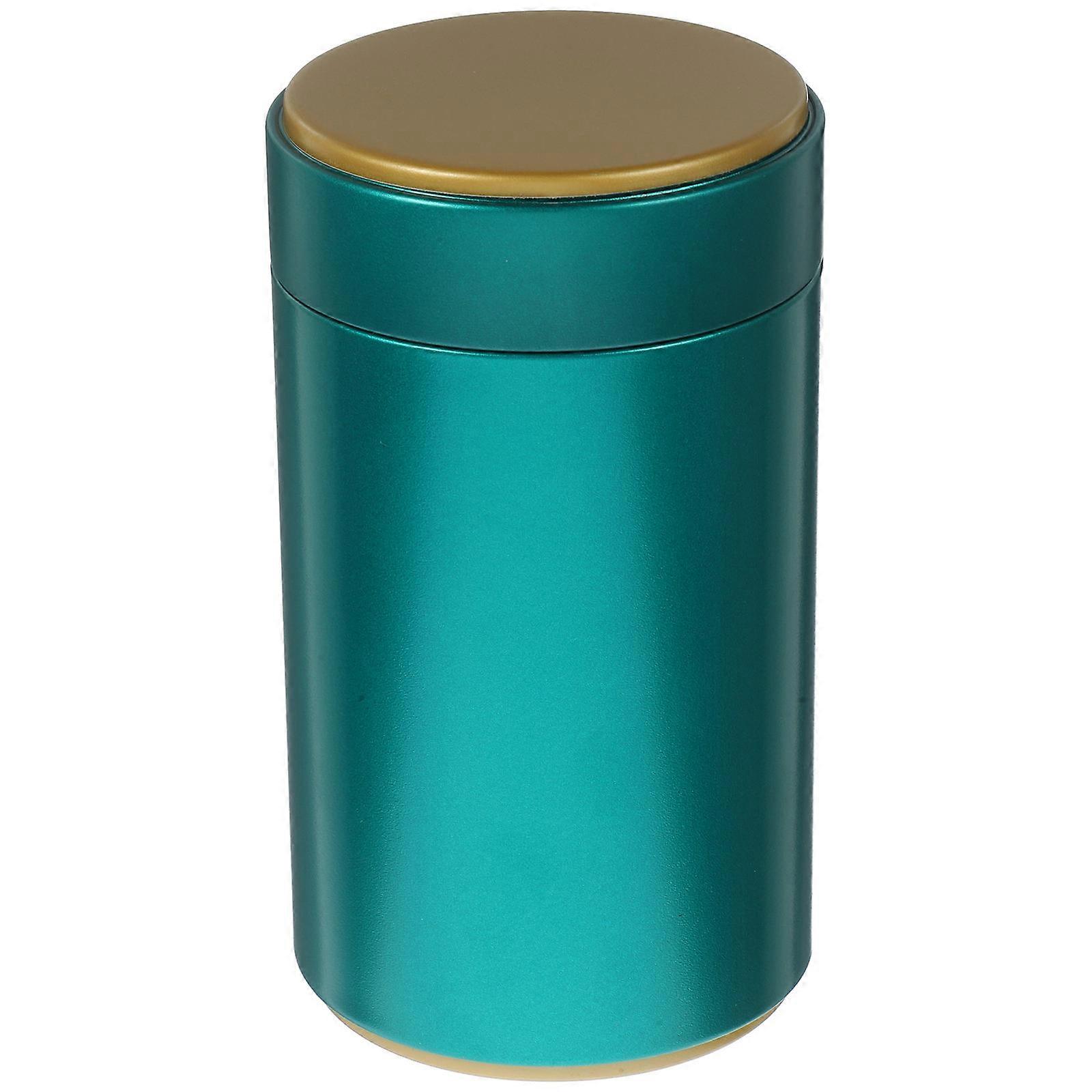 Pantry Canisters Moisture-Proof Green Iron Home Organization 1Set