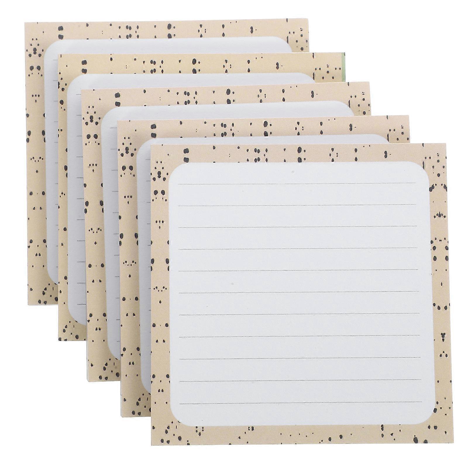 Small Index Cards Library Card Notepad Portable Notepads For Note Taking Message Leaving 5 Books